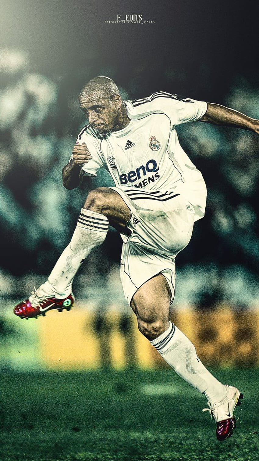 Signed Roberto Carlos Brazil World Cup 12"x8" photo w/COA Real  Madrid Inter | eBay