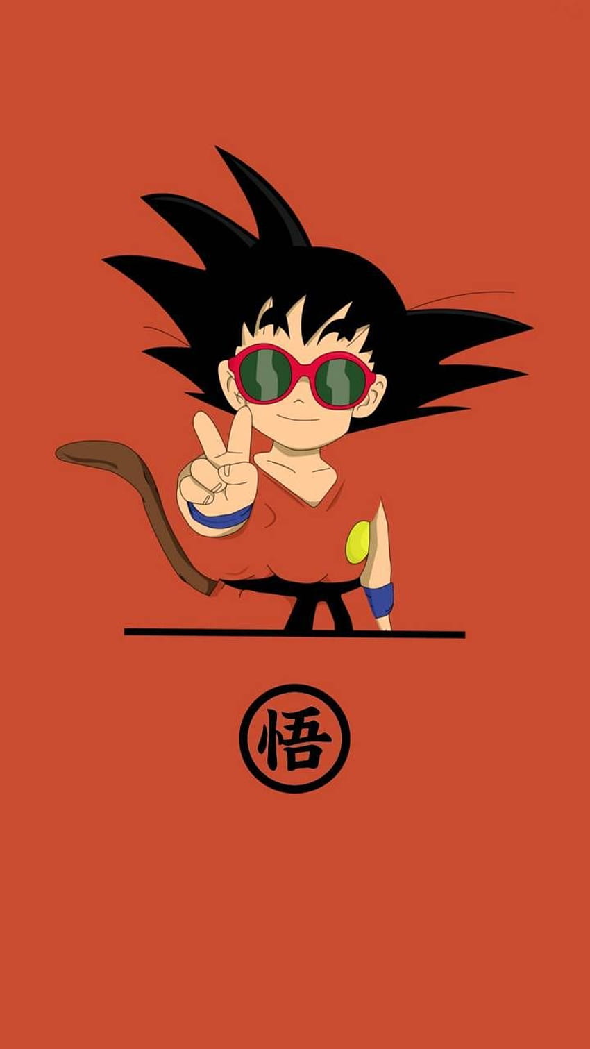 Kid Goku, Cool Kid Goku HD тапет за телефон