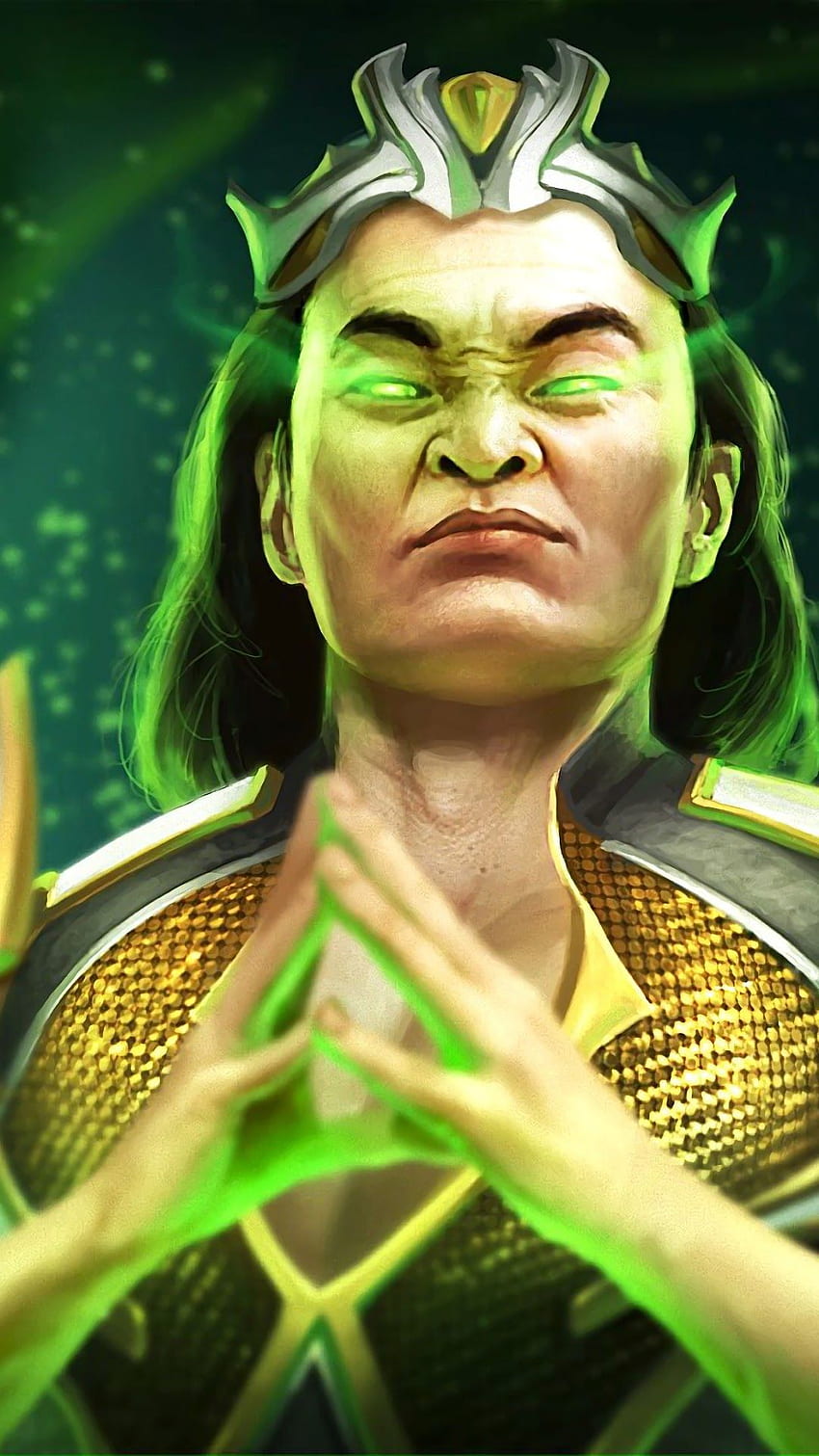 Shang Tsung, Mortal Kombat 11 iPhone 10, 7, 6s, 6, , 배경 및 HD 전화 배경 화면