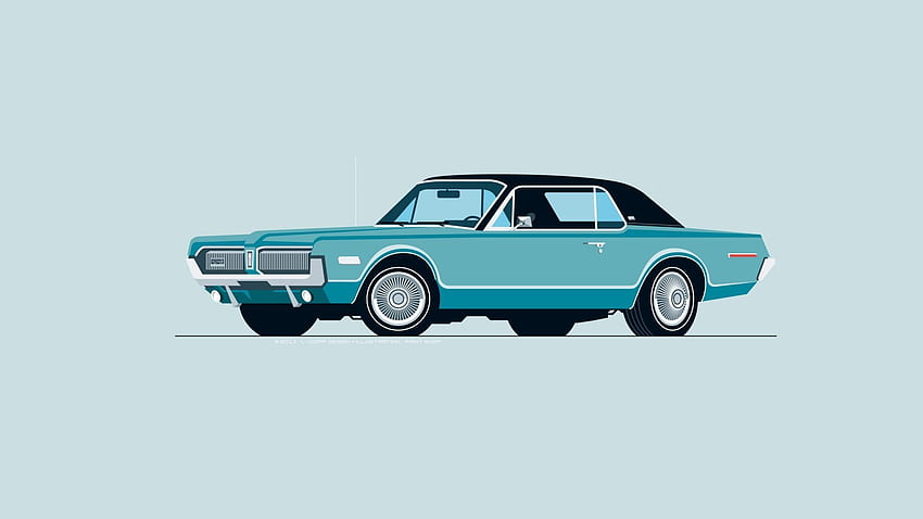 Iconic Automobile, Car Minimalist HD wallpaper