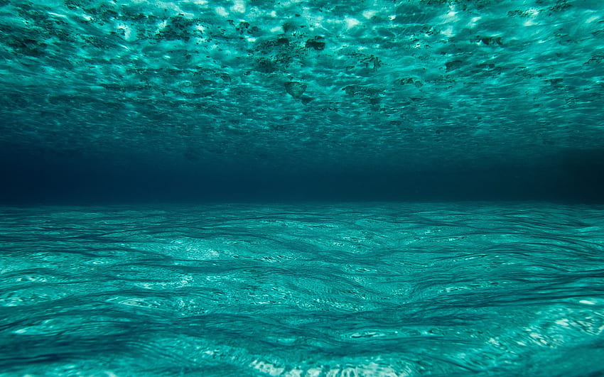 Подводен океан, океанско дъно HD тапет