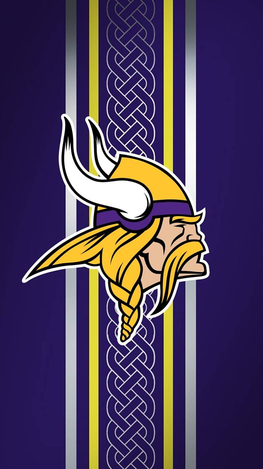 Elek A3 sui Minnesota Vikings. Vichinghi del Minnesota, Viking, logo dei vichinghi del Minnesota Sfondo del telefono HD