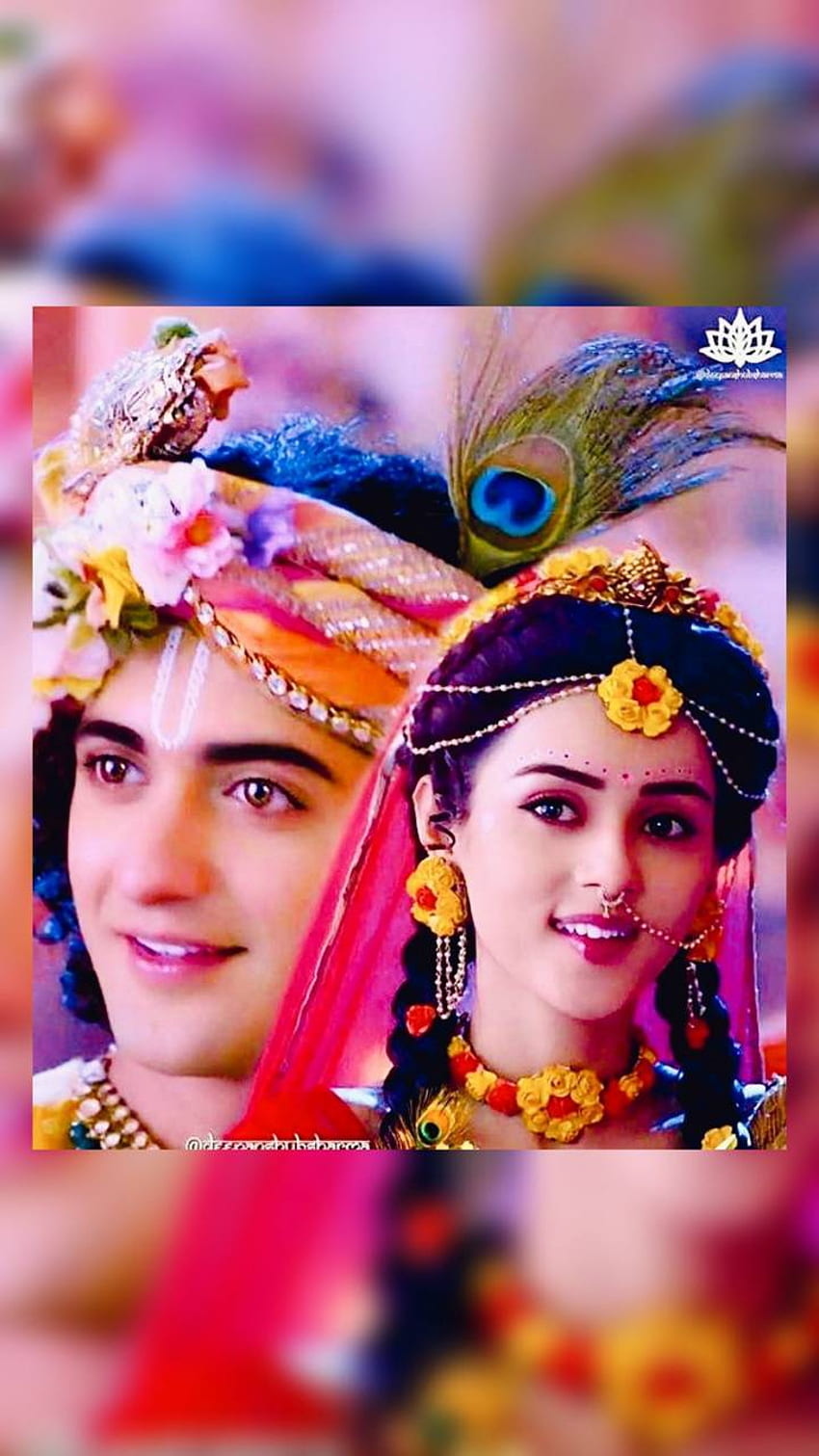 Radha krishna serial HD wallpapers | Pxfuel