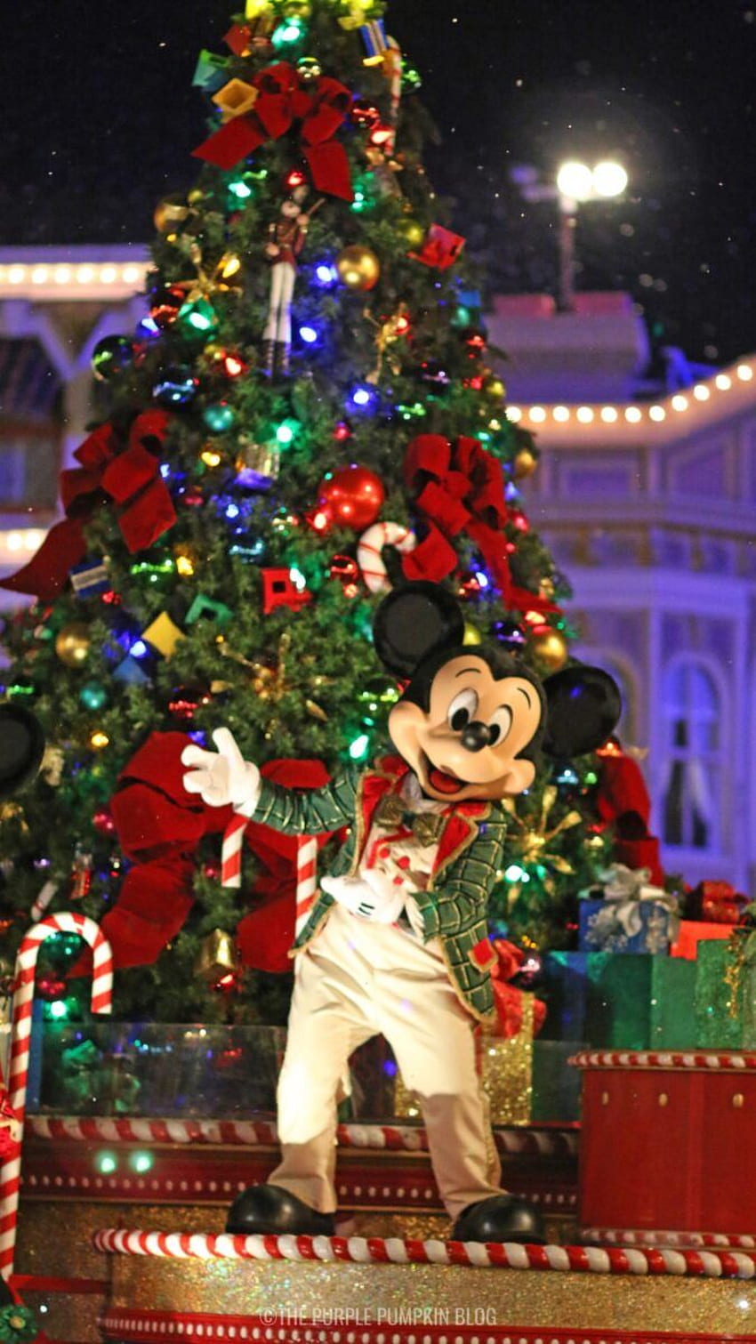 Natal do Walt Disney World (iPhone), Natal do Castelo da Disney Papel de parede de celular HD