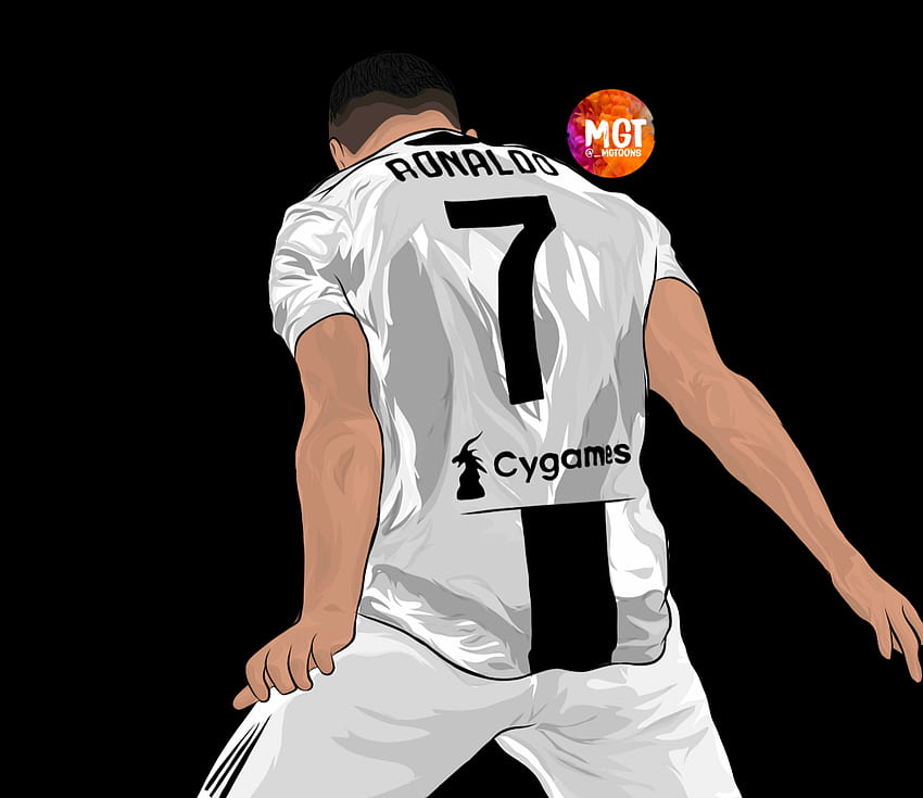 1366x768px, 720P Free download Cristiano Ronaldo Cartoon, CR7 Cartoon