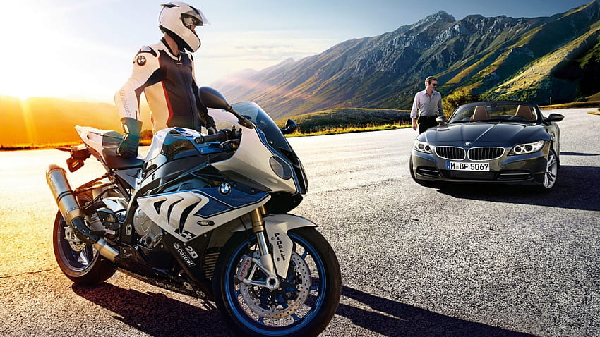 BMW S1000RR HP4、車、オートバイ、車両、BMW 高画質の壁紙