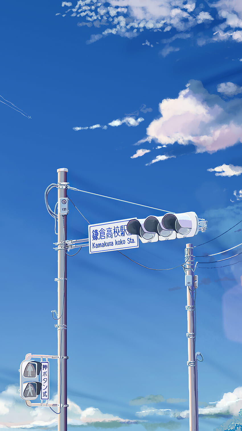 Shinkai Makoto Anime Sony Xperia X, XZ, Z5 Premium, y Teléfono Makoto Shinkai fondo de pantalla del teléfono