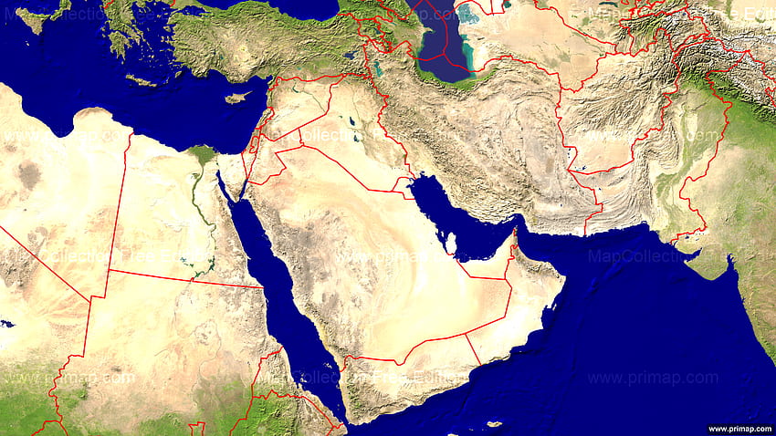Middle East Map - Ideas References, Mideast HD wallpaper