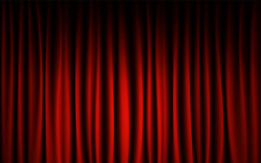 Red Curtain (Page 1), Stage Curtain HD wallpaper