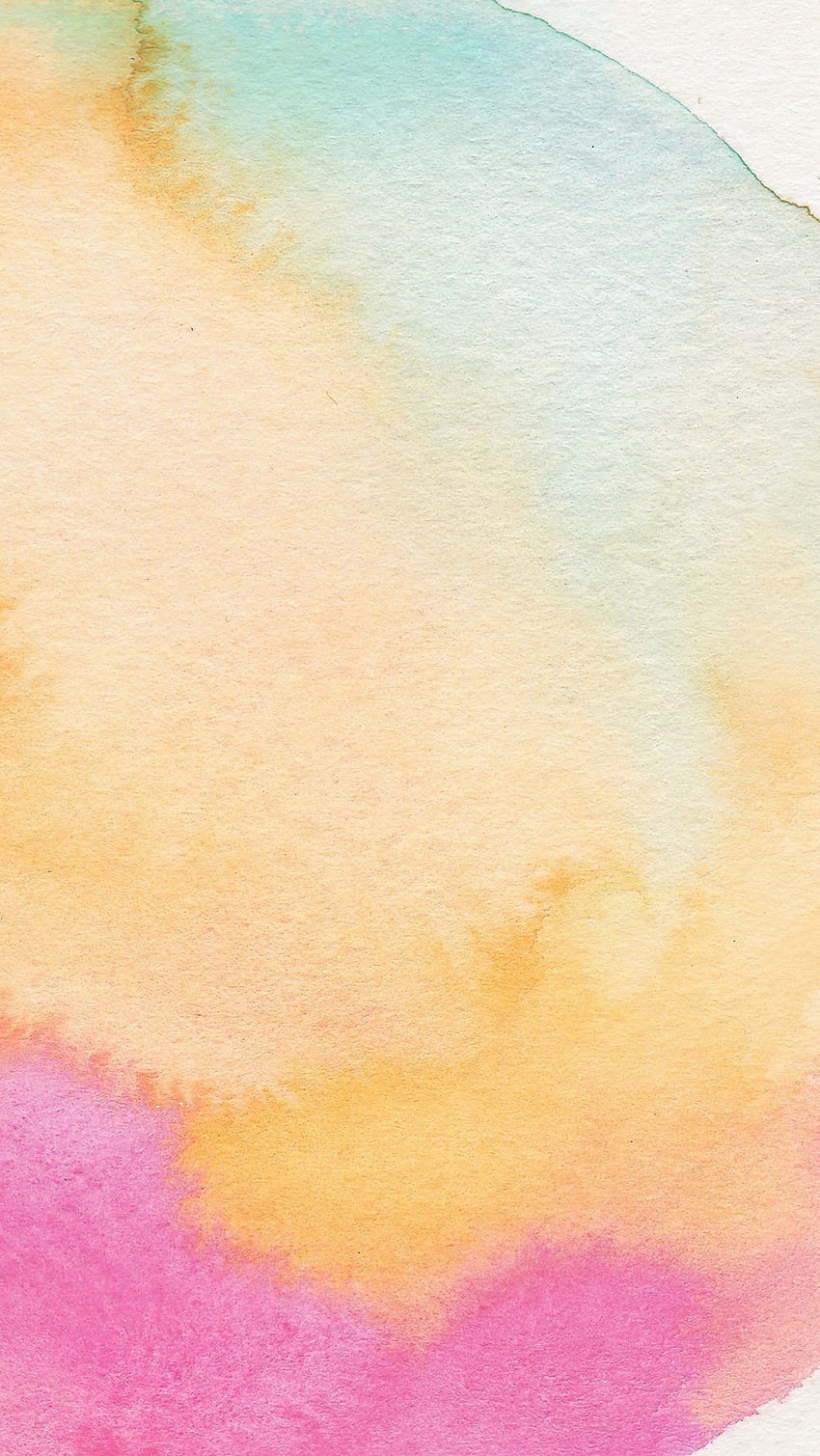 Watercolor iPhone, Yellow Watercolor HD phone wallpaper