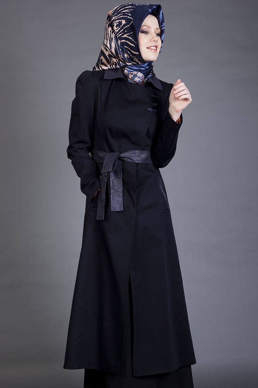 Modern Islamic Clothing Abaya Designs 2014 Dress Collection - Coat, Muslim Fashion HD phone wallpaper