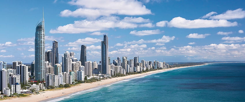 Guida turistica della Costa d'Oro. Cose da fare a Gold Coast, Queensland, Australia, Surfers Paradise Sfondo HD