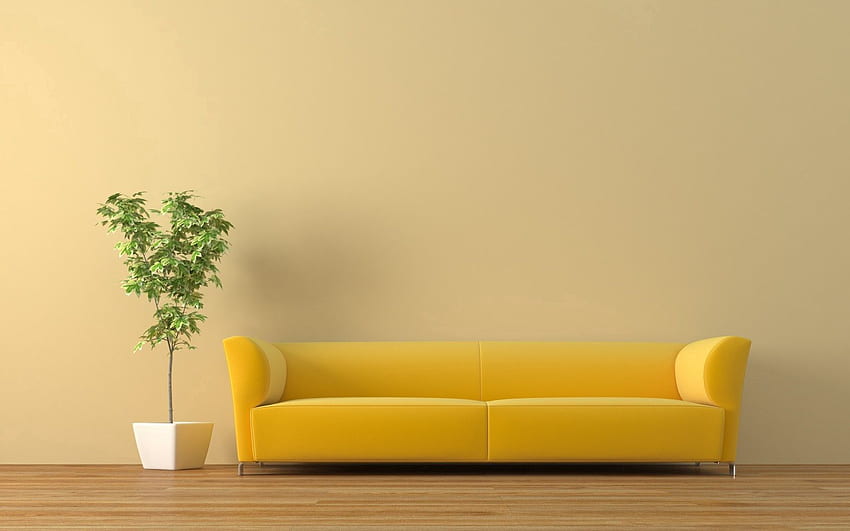 Plant, , , Sofa, Tub HD wallpaper