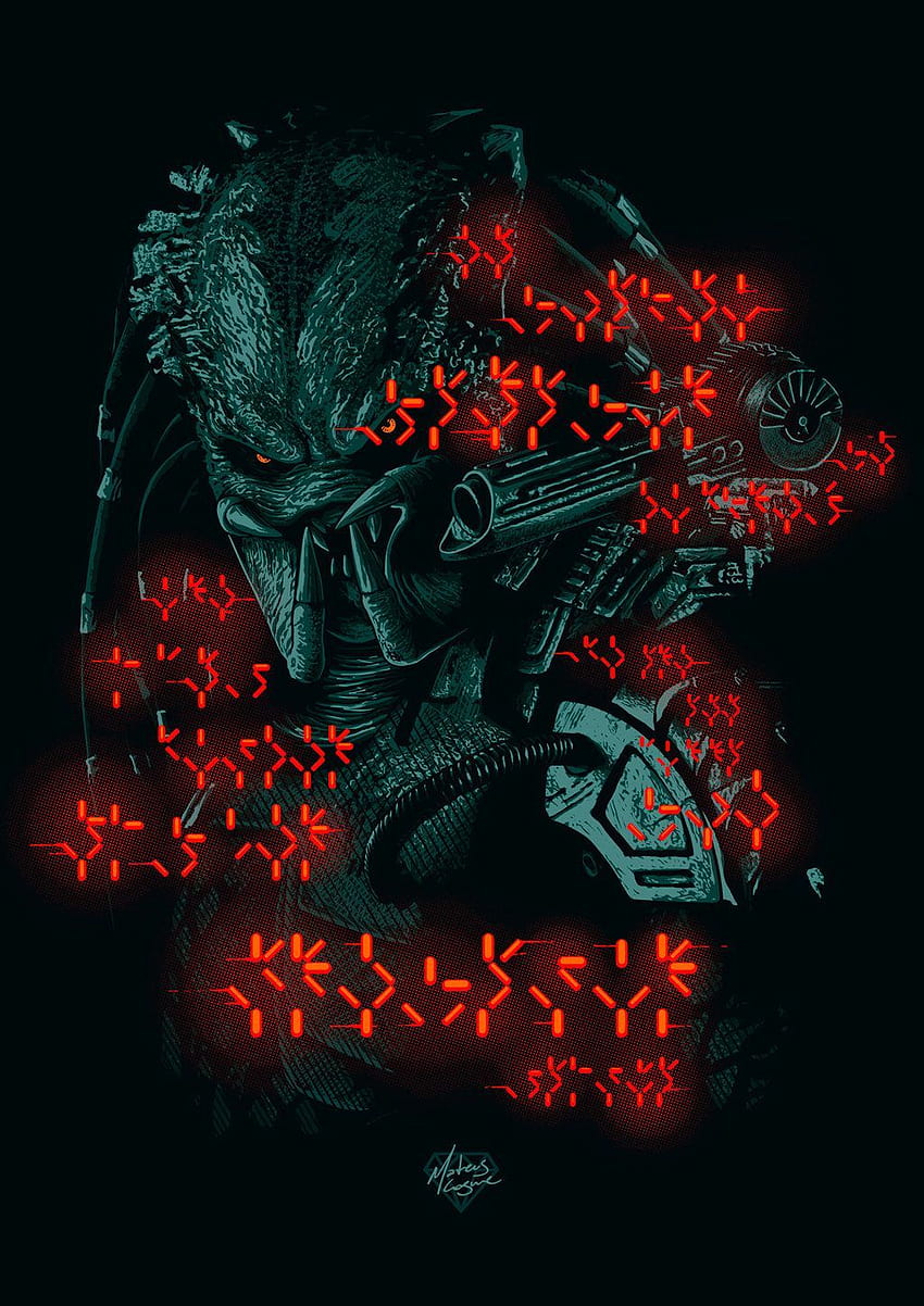 Cazador de Hombres by MateusCosme. Arte do predador, Arte do predador, Alien vs predador, AVP Papel de parede de celular HD