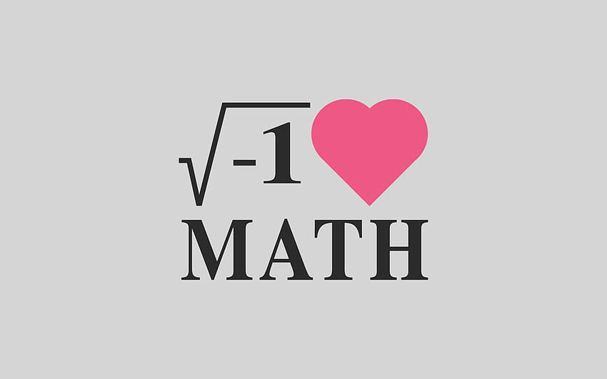 Mathematics, I Love Math HD wallpaper