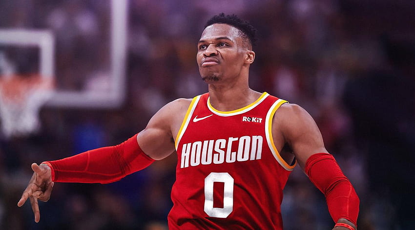 NBA Trade Buzz: Rockets นำเข้า Westbrook ขณะขนส่ง, Russell Westbrook Houston Rockets วอลล์เปเปอร์ HD