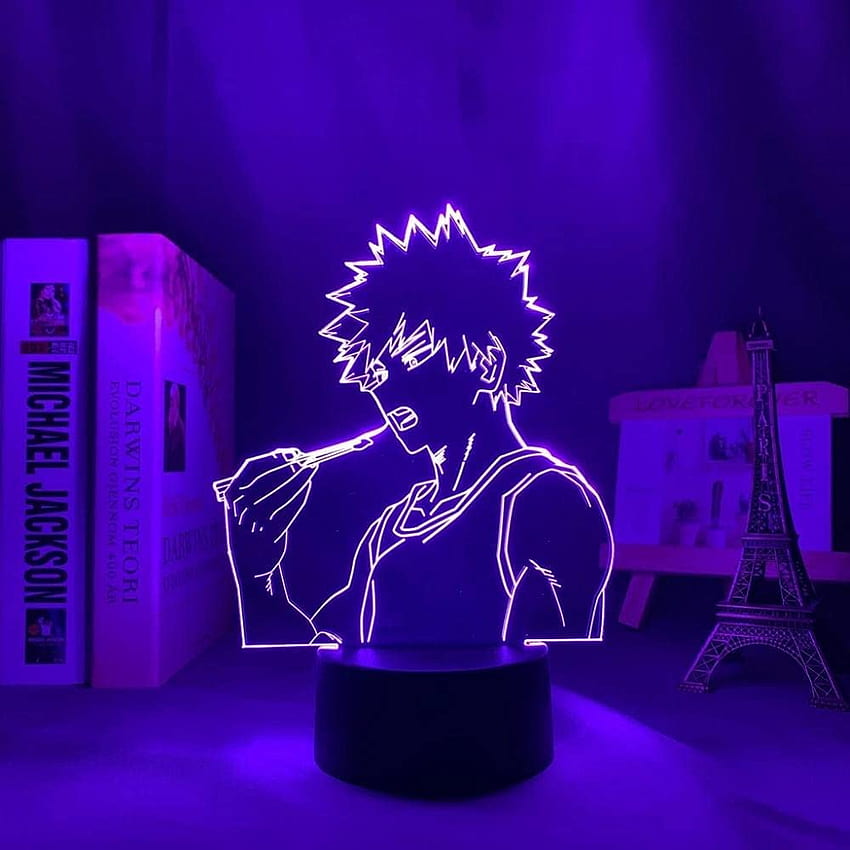 Led Illusion Lamp Anime E Rimuru Led Light For Kid Bedroom Decoration Night  Light Birthday Gift Room Desk Acrylic 3d Lamp 16 Color Remote Co  Fruugo IN