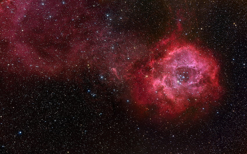 Rosette nebula HD wallpaper