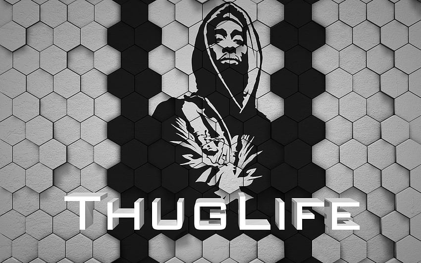 Tupac Thug Life, Thug Life Graffiti HD wallpaper