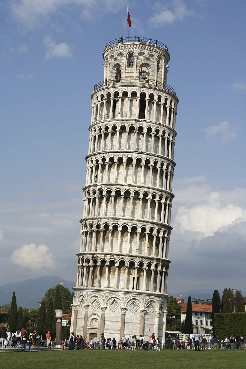 Torre inclinada pisa italia . HD phone wallpaper