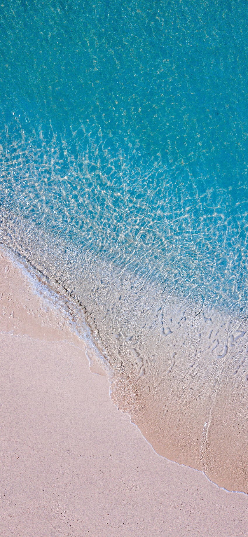 clean and minimal, beach, drone view, iphone x , background, 23532 HD phone wallpaper