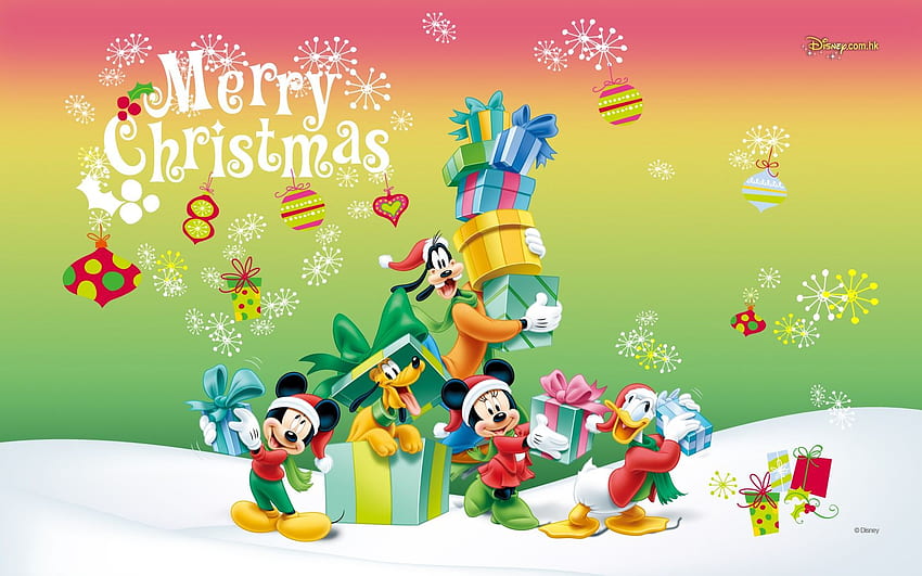 Mickey Mouse Christmas Children – Aka The Versatile HD wallpaper
