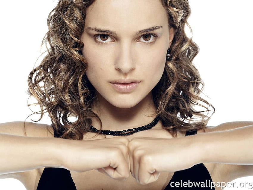 Natalie Portman, pretty, eyes, hands, lips, actress, hair, female HD wallpaper