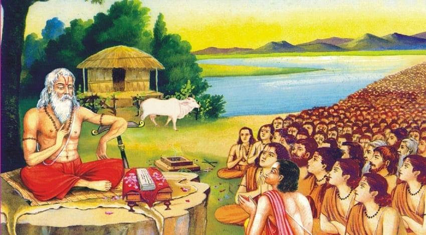 Znaczenie Gurukuli we współczesnych Indiach Tapeta HD
