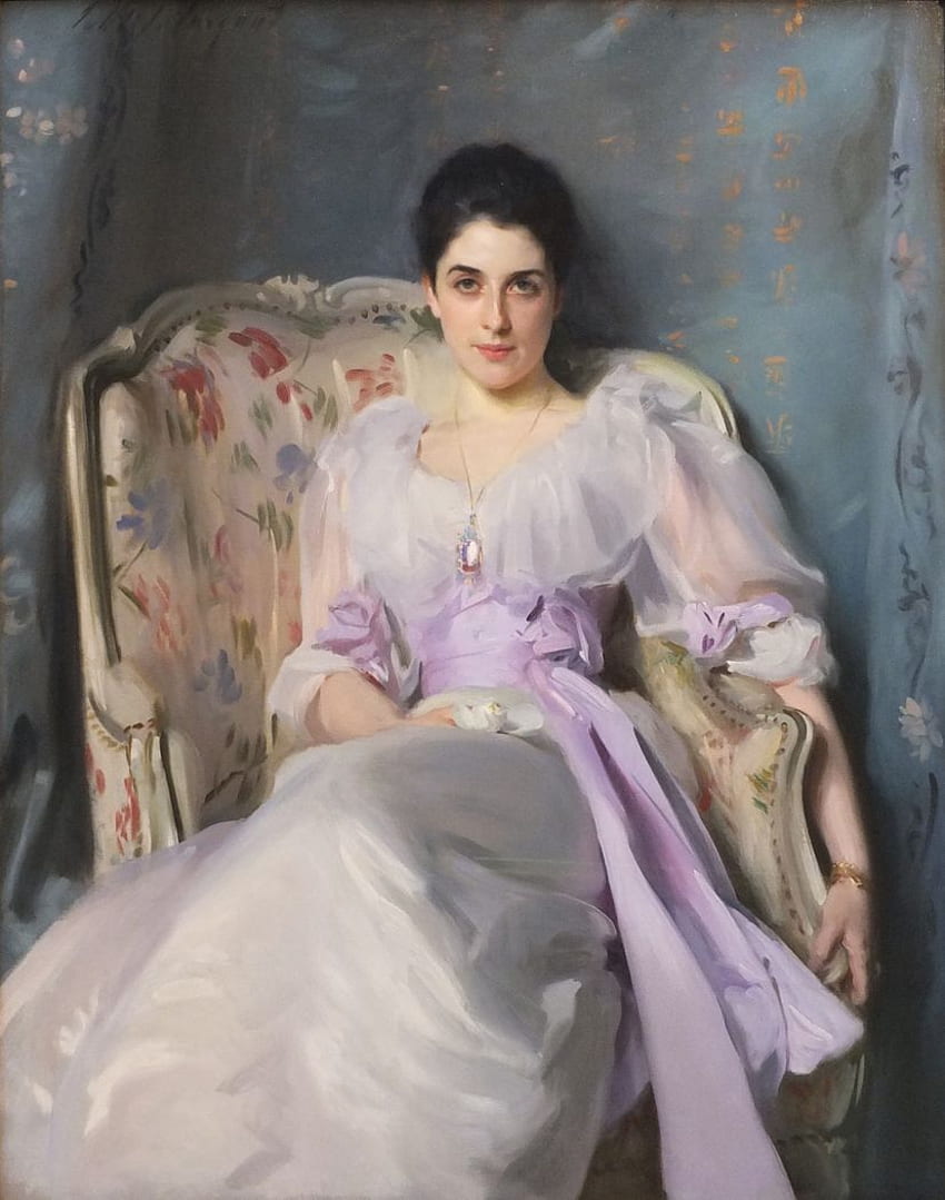 Portrait Of Lady Agnew Of Lochnaw (1865 1932) John Singer, John Singer Sargent HD phone wallpaper