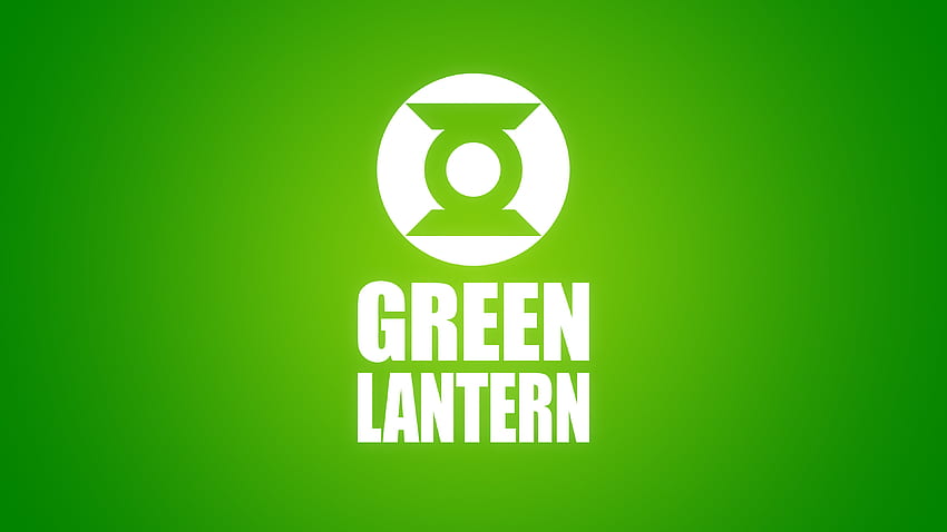Green lantern, logo, minimal, dc HD wallpaper