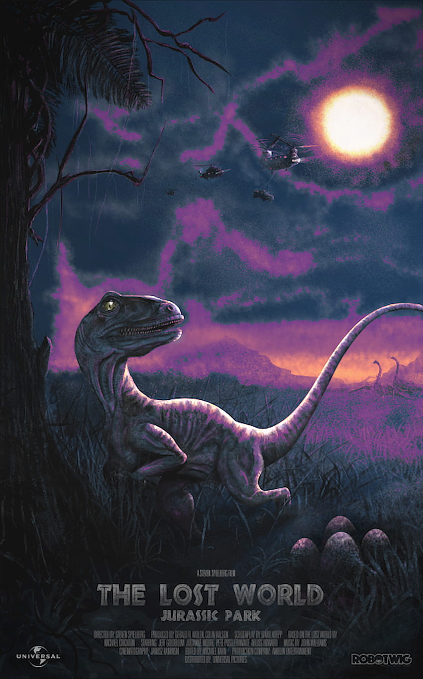 Jurassic Park e Dinosauri, Jurassic Park minimalista Sfondo del telefono HD