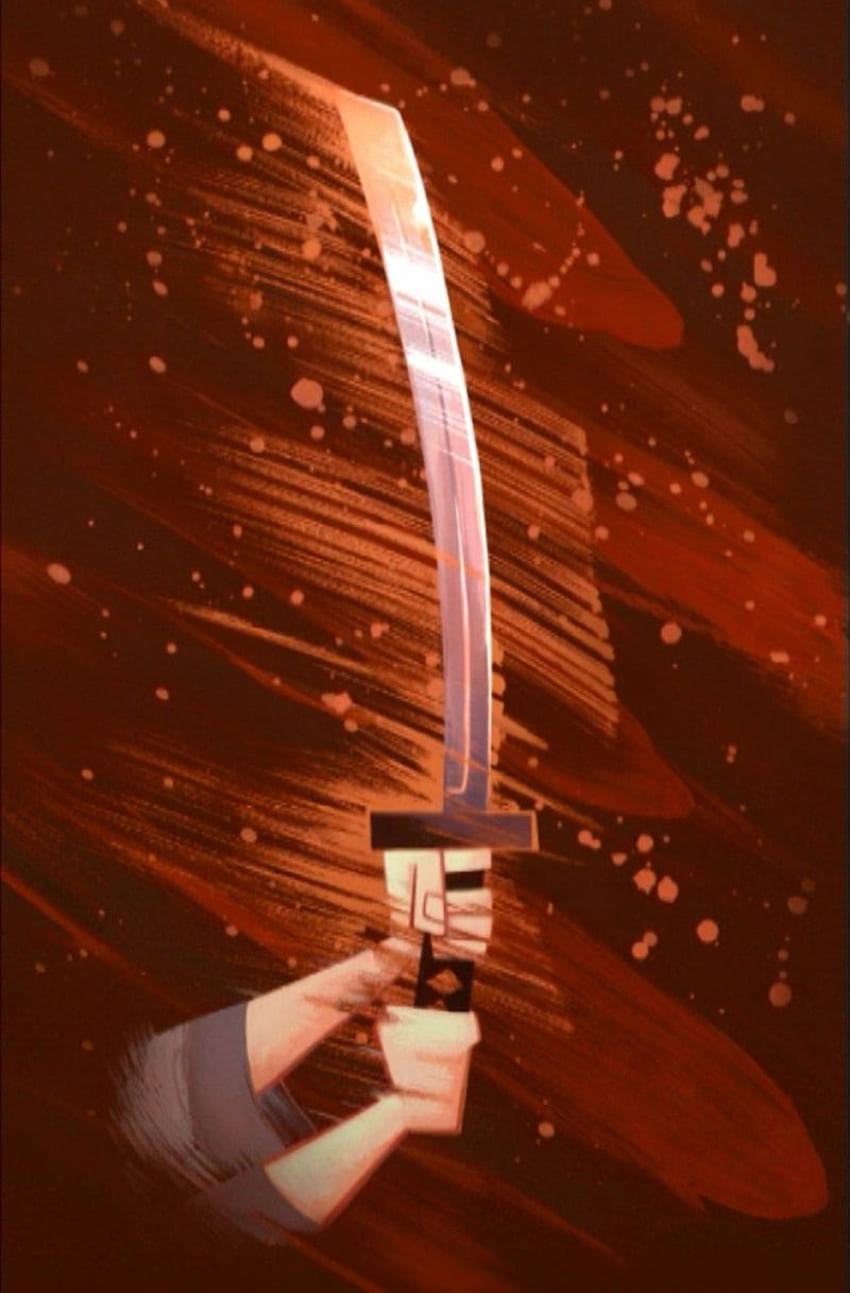 Katana de Jack, el dicho sobre la última espada samurái fondo de pantalla del teléfono