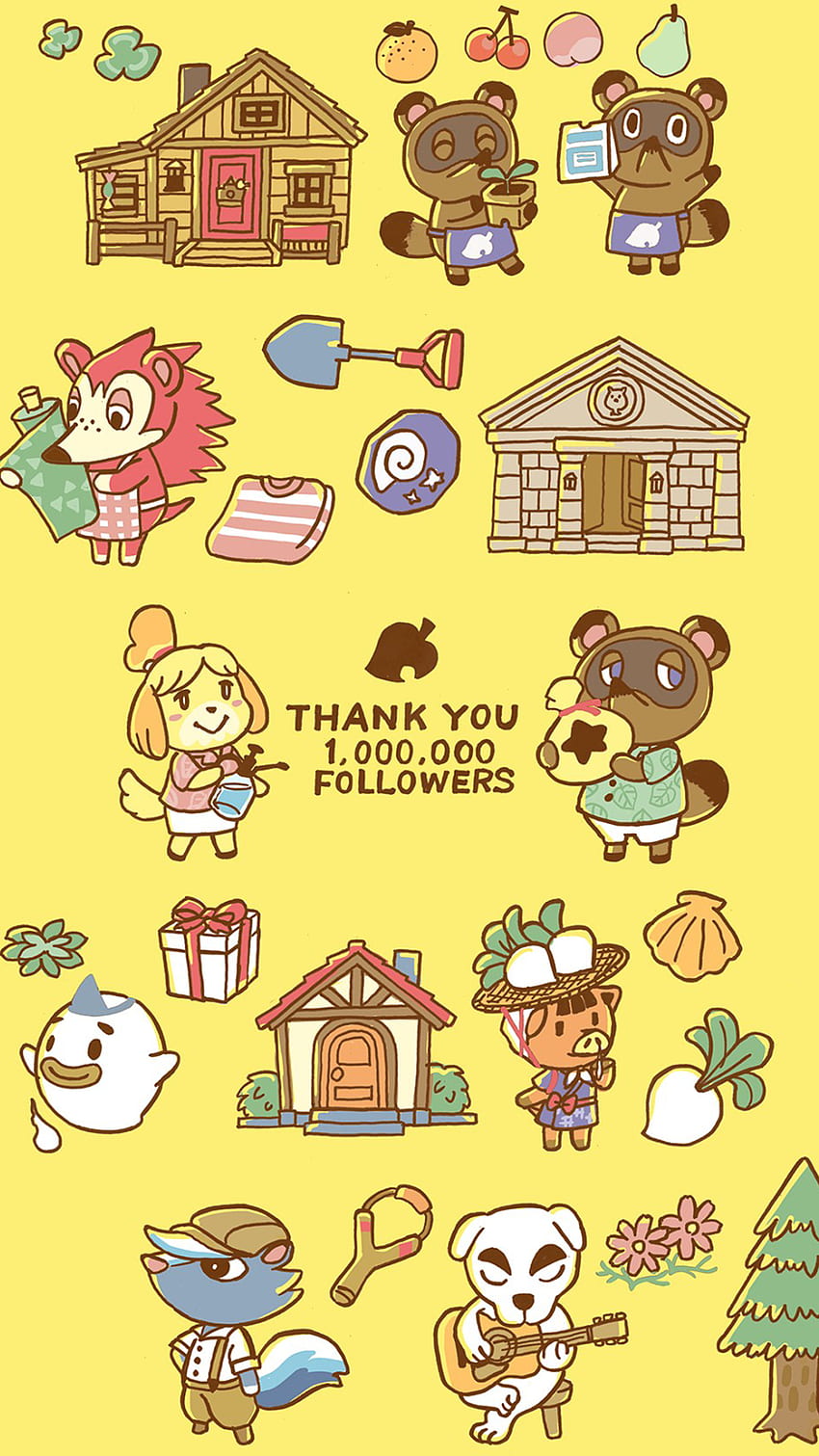 Get Animal Crossing: New Horizons Phone & Created From New Official Artwork - Animal Crossing World HD phone wallpaper