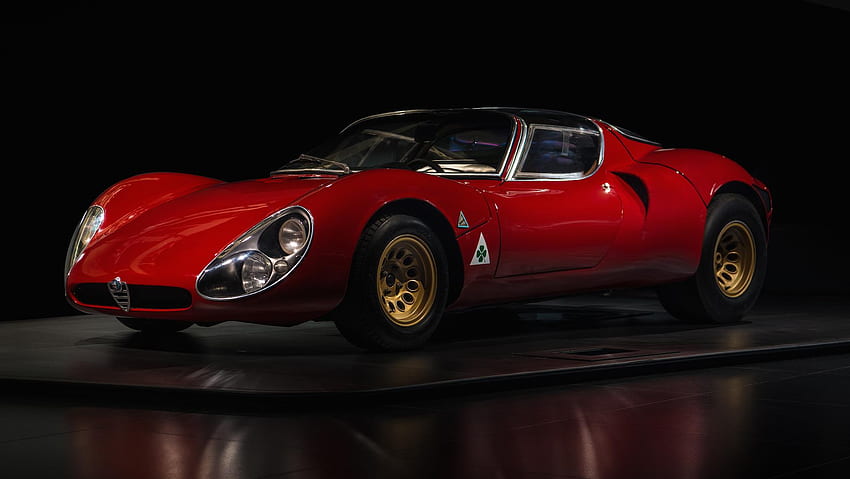Der legendäre Alfa Romeo 33 Stradale feiert 50 Jahre HD-Hintergrundbild