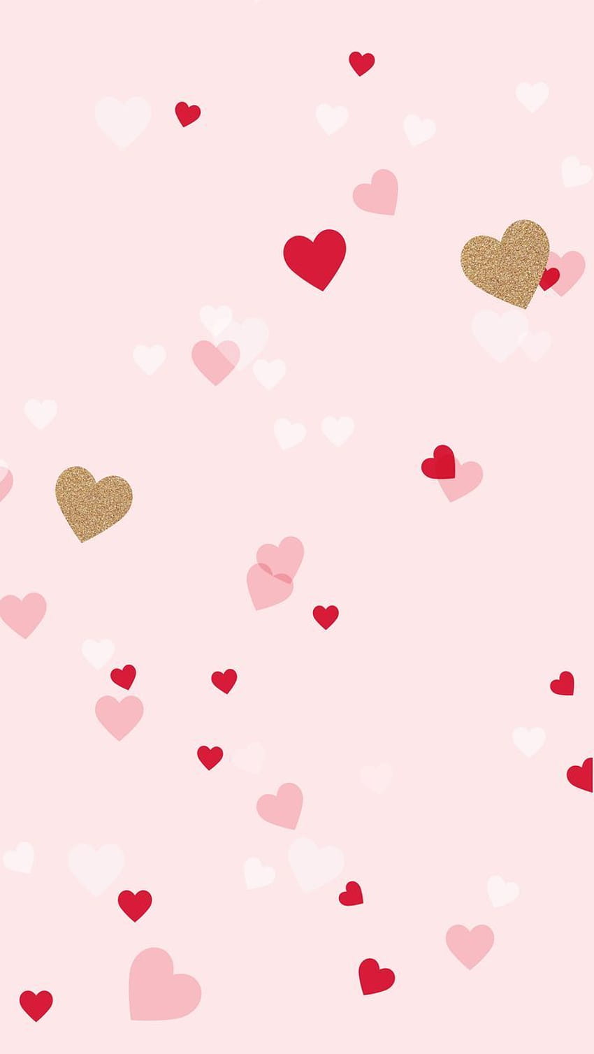 전화, 심장, 핑크, 발렌타인 데이, 패턴, 사랑, 디자인 HD 전화 배경 화면