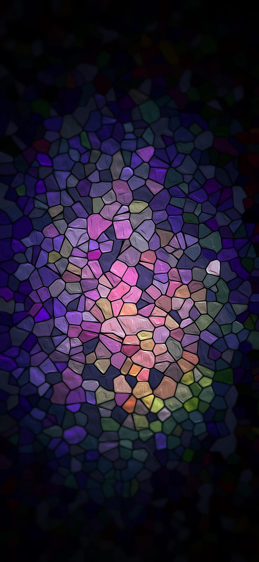 Mosaic Colored Stone. iPhone X - iPhone X, Colorful OLED HD phone wallpaper