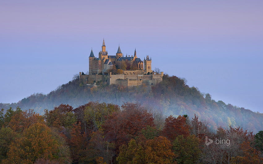 Hohenzollern Castle near Stuttgart, Germany - Bing HD wallpaper