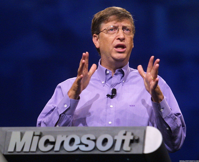 Bill Gates, Bill Gates Microsoft HD wallpaper