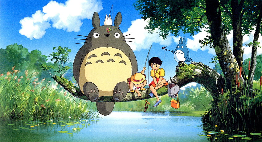 Discarica dello Studio Ghibli. Locandina Totoro, film Studio ghibli, Il mio vicino totoro, PC Studio Ghibli Sfondo HD
