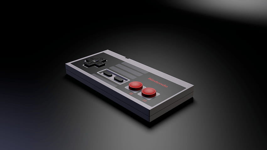 Controladores de consola de consola de juegos Nintendo Nes fondo de pantalla
