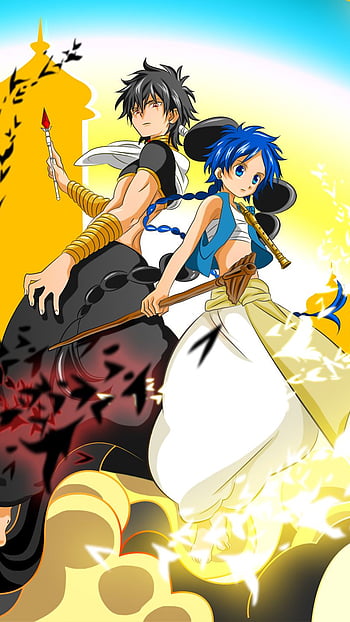 Aladdin n alibaba, anime HD phone wallpaper | Pxfuel