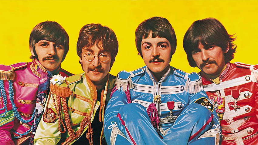 The Beatles and Background, The Beatles Psychedelic HD wallpaper