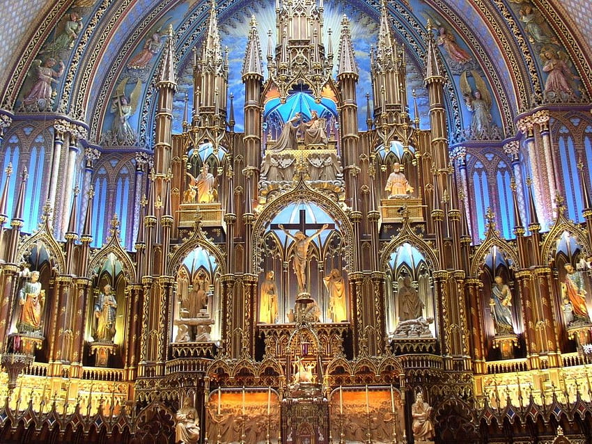 Katholische Notre-Dame. Katholisch, Kathedrale Notre Dame HD-Hintergrundbild