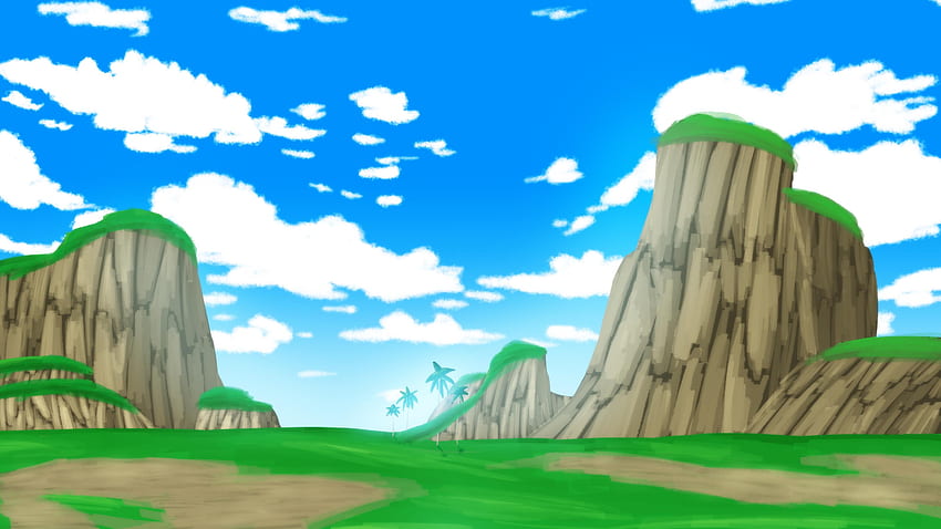 Fond de ciel Dbz, paysage Dragon Ball Fond d'écran HD