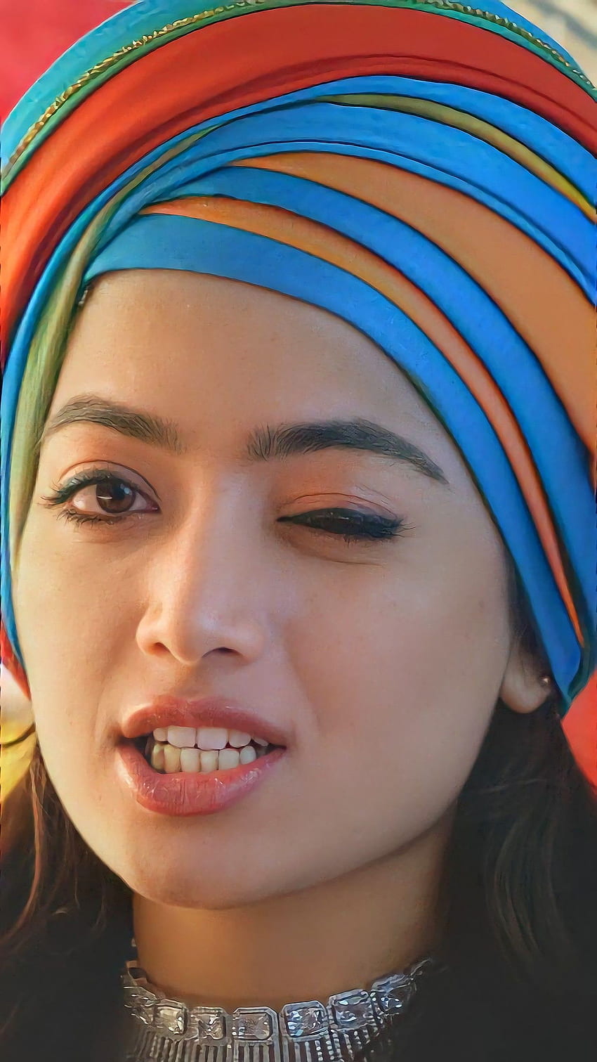 Rashmika mandanna、テルグ語女優 HD電話の壁紙