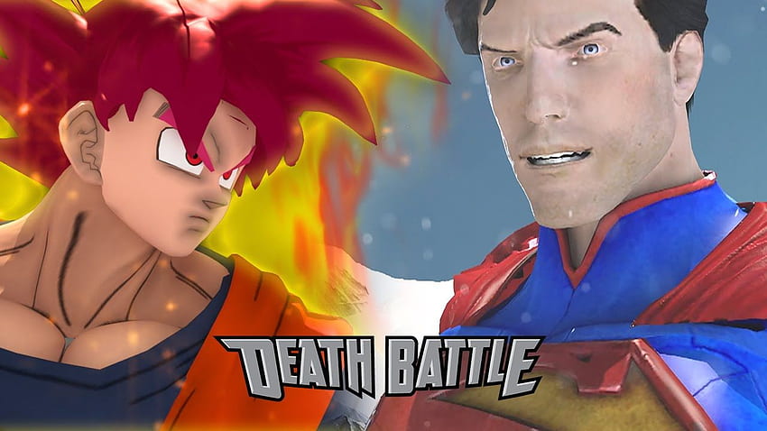 Goku VS Superman 2 DEATH BATTLE coming soon! HD wallpaper