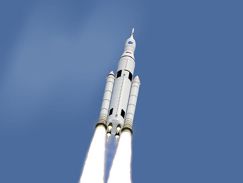 Programa del Sistema de Lanzamiento Espacial PDR: Respuestas al acrónimo, Cohete de la NASA fondo de pantalla