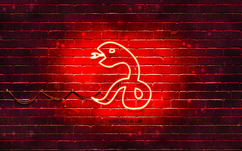 Snake neon sign, , chinese zodiac, red HD wallpaper
