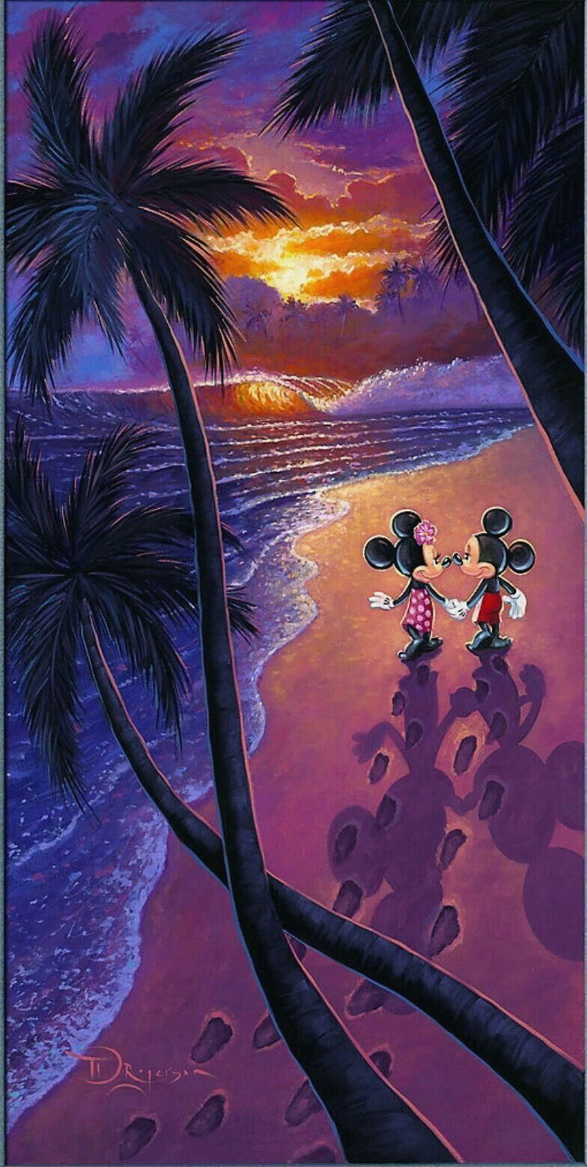 ミッキー ミニー マウス Mickey Mouse And Friends Disney - Mickey And Minnie iPhone - - , Purple Minnie Mouse HD電話の壁紙