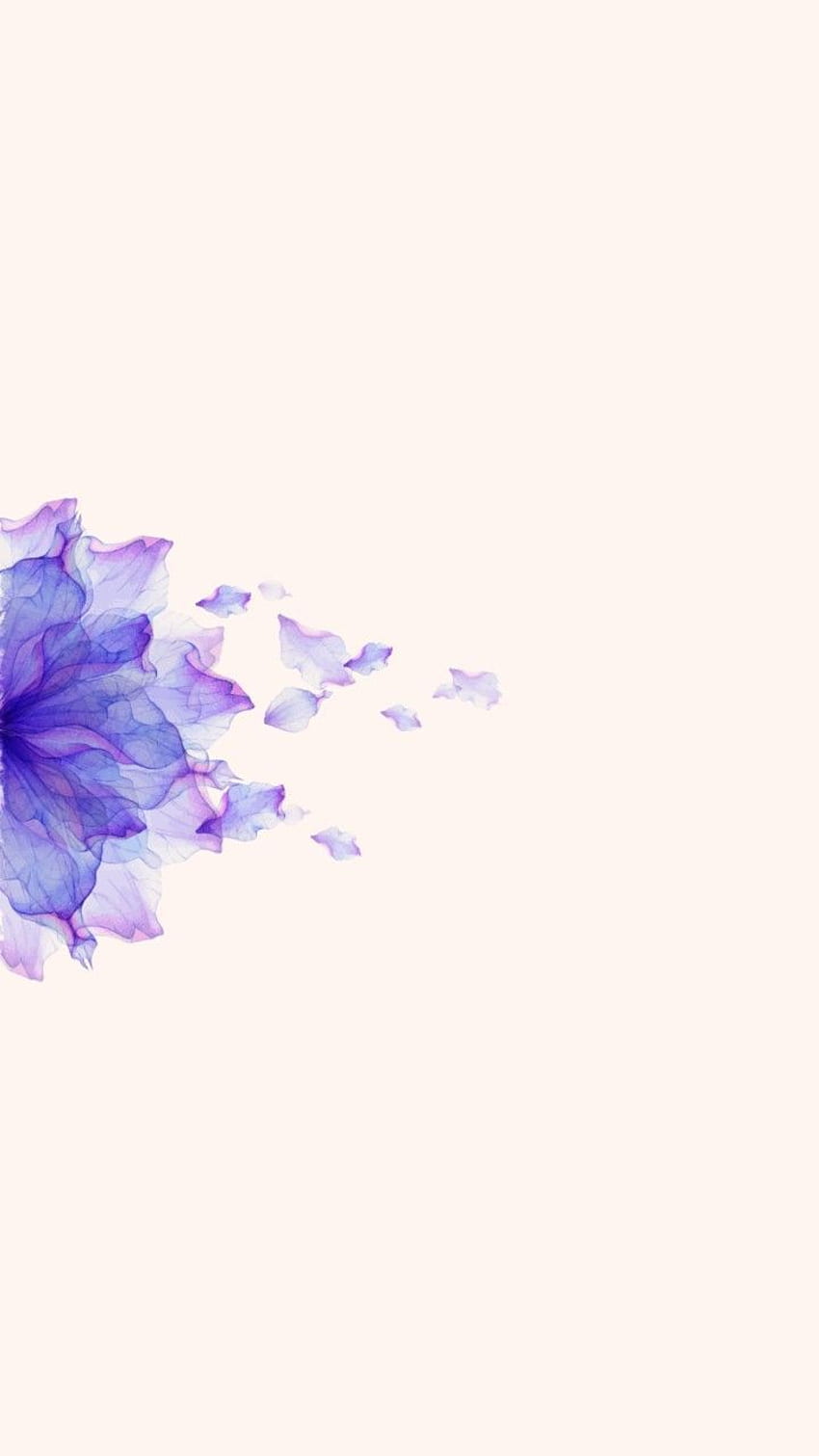 Sabareesh CV sur ♡. Iphone simple, fleuri, minimaliste, fleurs violettes minimalistes Fond d'écran de téléphone HD